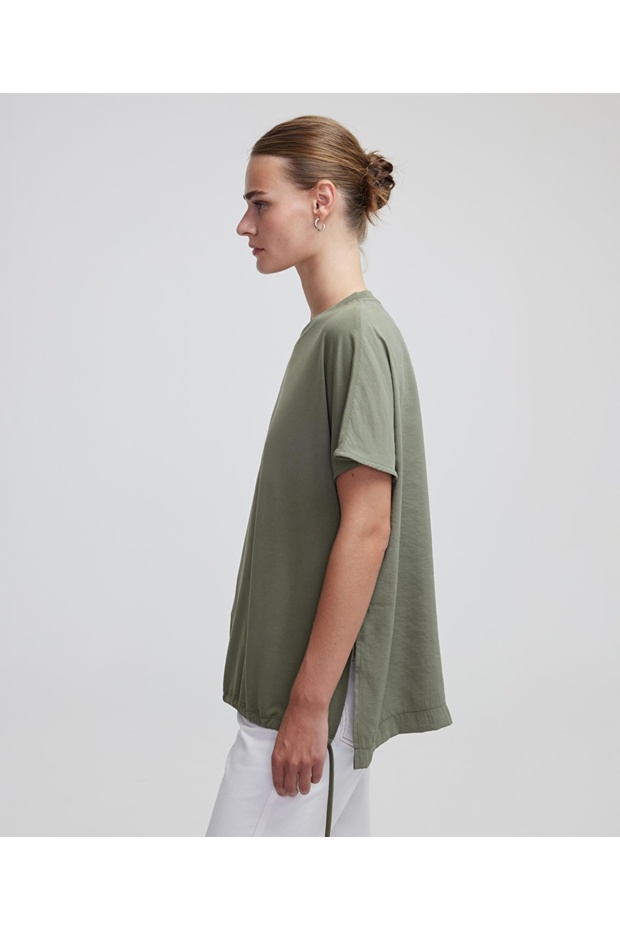 Adjustable drawstring T-shirt - 2