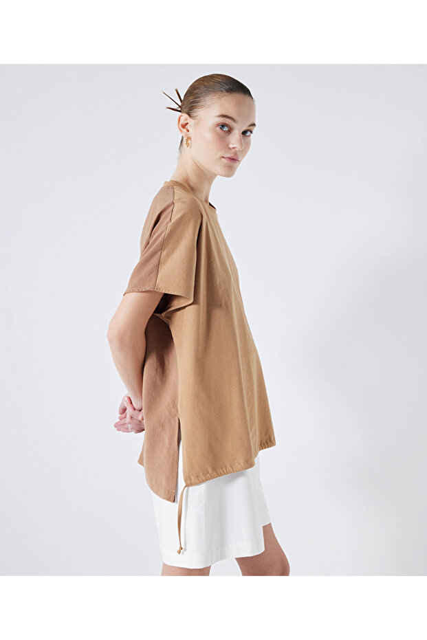 Adjustable drawstring T-shirt - 2