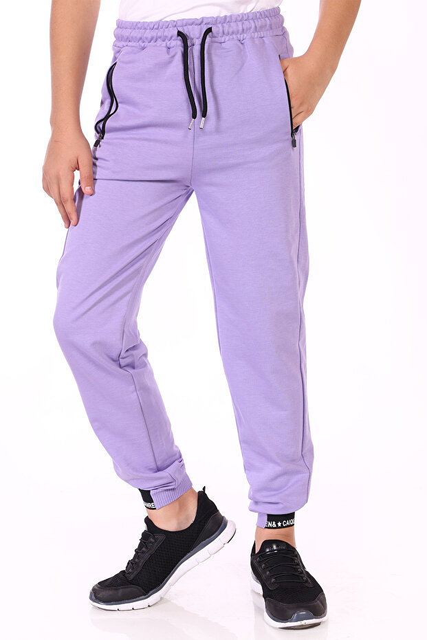 Girl's Pocketed Jogger Tracksuit Bottom