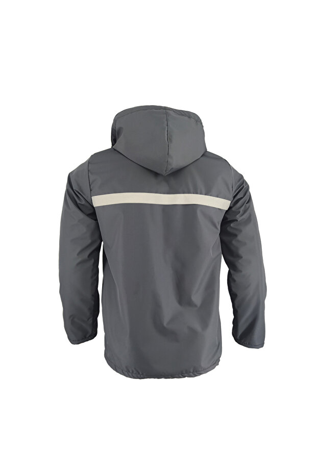 Gray Reflective Work Coat - Çamdalı Work Clothes - 2