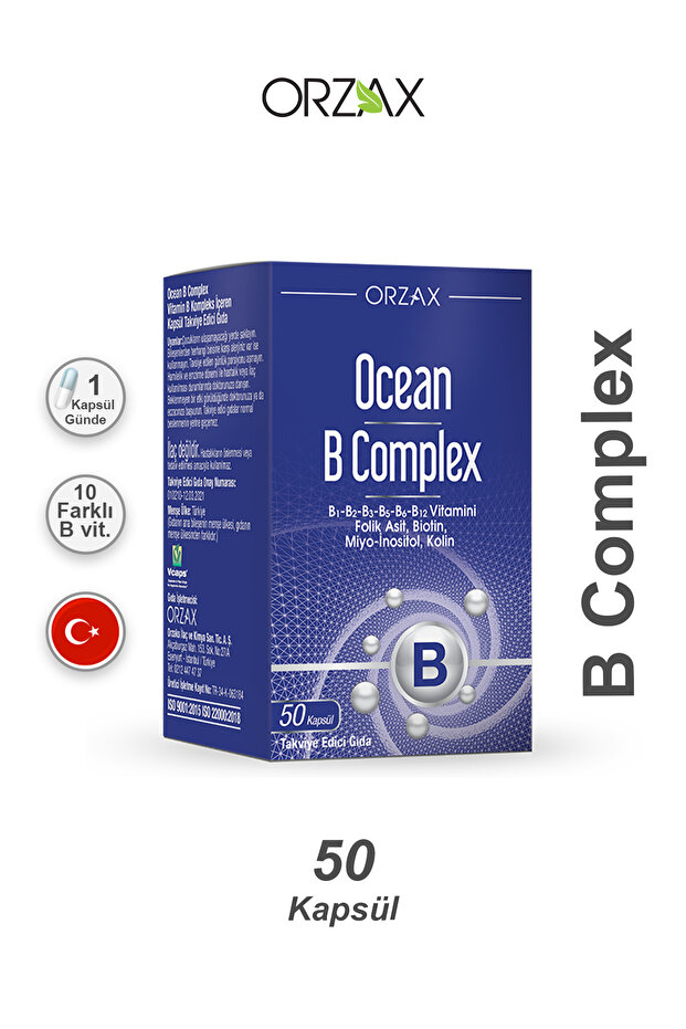 B Complex 50 Kapsül - 1