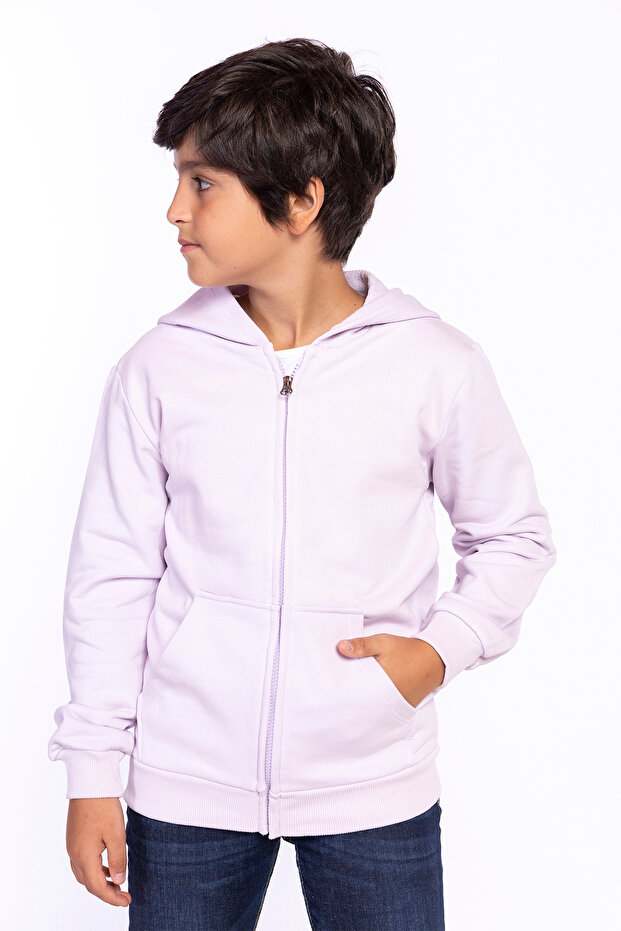 Girl's and Boy's Kangaroo Pocket Cardigan