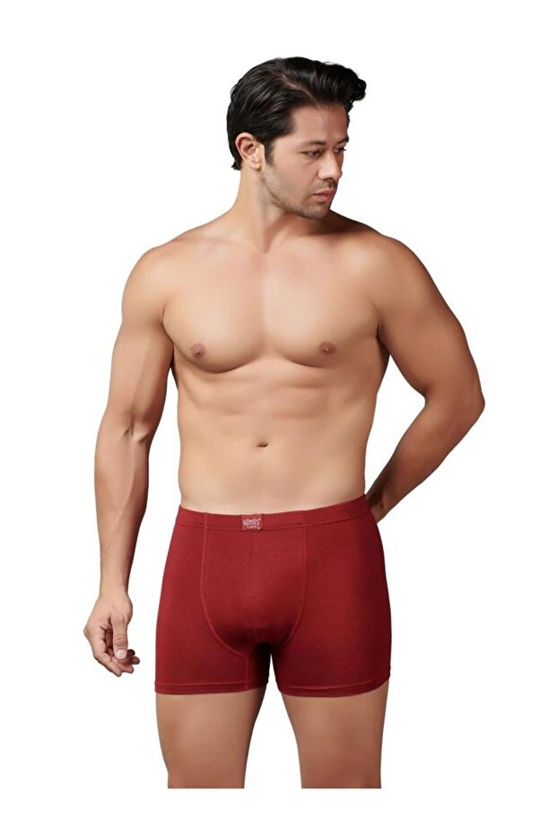 Men's Modal Elastane Silver Boxers - 7009