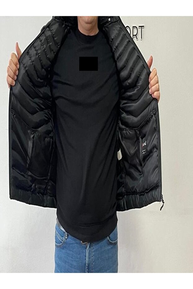 KAPÜŞONLU ŞİŞME YELEK - 6