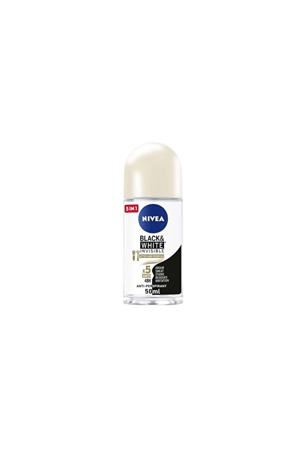 Roll On 50ml Black White Women (542571) --- NIVEA Women's Roll-On Deodorant 50ml