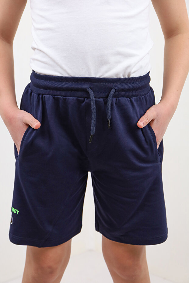 Boys' Leader Tnty Embroidered Shorts