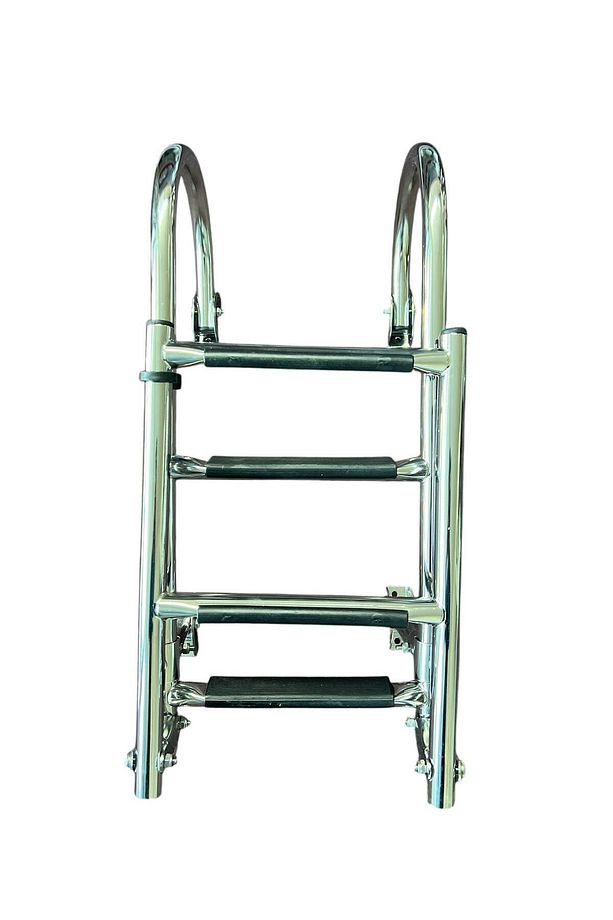 KROM KATLANIR MERDİVEN 2+2 4 BASAMAK - 2