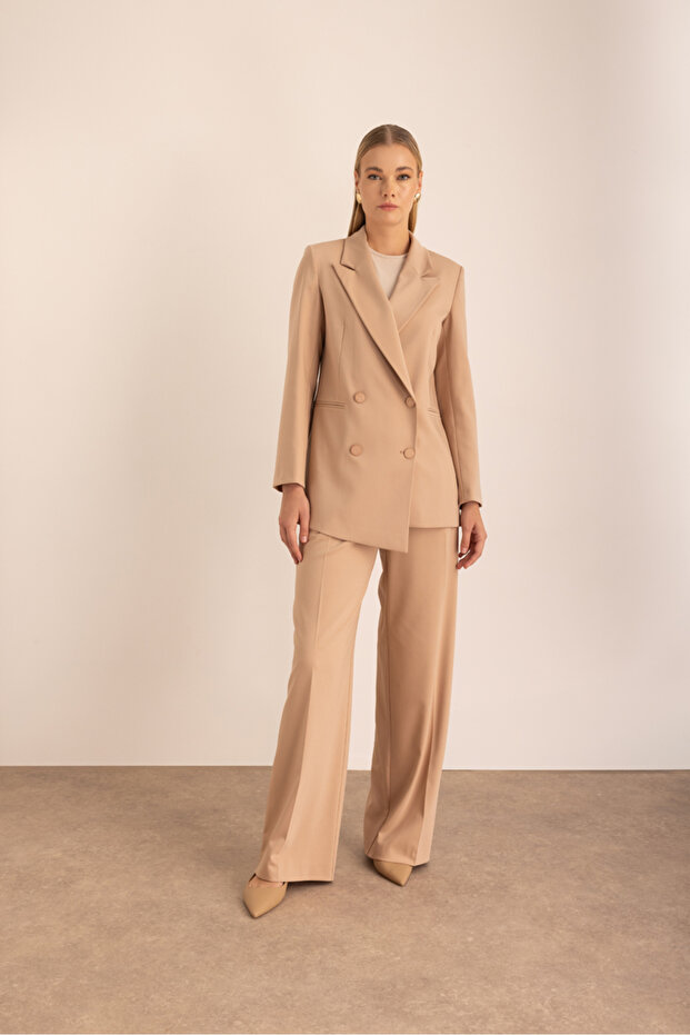 Front Asymmetrical Closure Jacket - 2