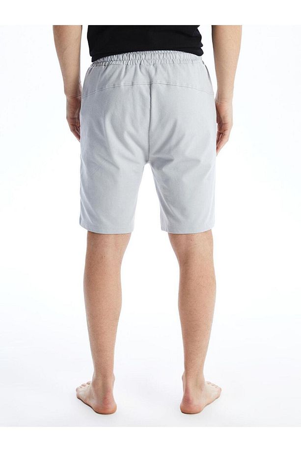 Slim Fit Erkek Pijama Alt Şort - 3
