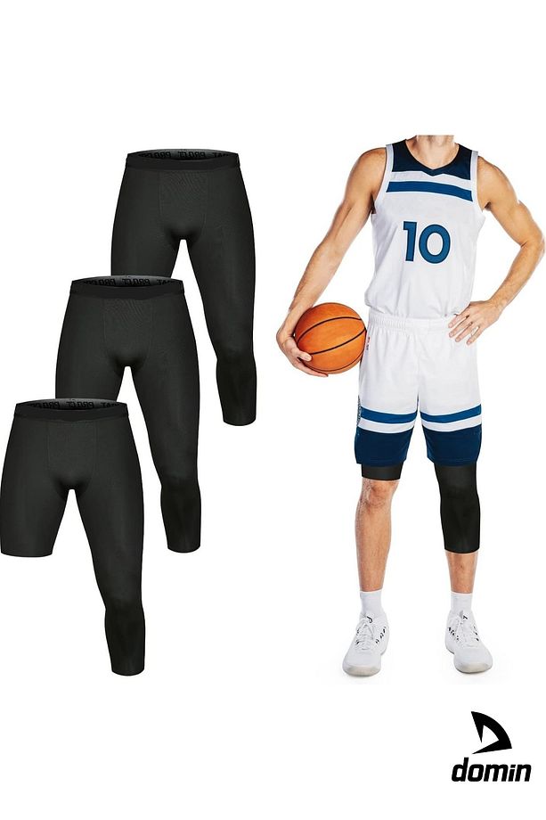 Futbol Basketbol Tek Ayak Uzun Spor Tayt - 8