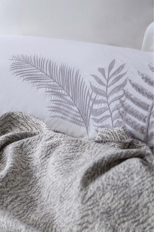 Çift Kişilik Tımeless Prıme Set Foglıa Gray - Yatak Ortusu - 2