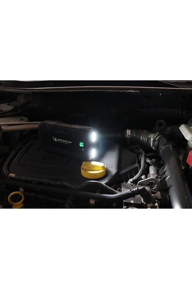MJS80 12Volt 1000Amp Lityum Polimer Akü Takviye + Powerbank + Led Lamba - 8