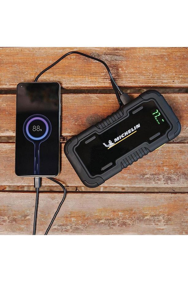 MJS80 12Volt 1000Amp Lityum Polimer Akü Takviye + Powerbank + Led Lamba - 4