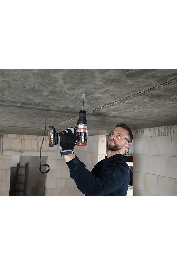 WX354.9C 20Volt/2.0Ah Li-ion Tek Akülü Kömürsüz Profesyonel Darbeli Şarjlı Matkap - 4