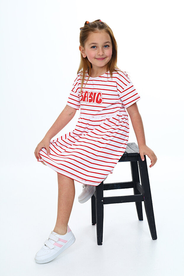 Girl's Striped Dress