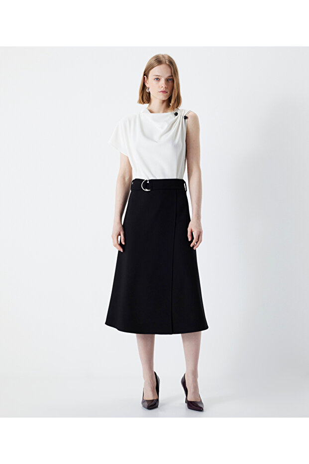 Colorblock elbise - 2