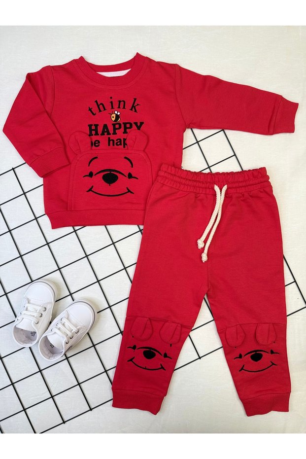 Winnie the Pooh Embroidered Baby Sweatshirt and Sweatpants Set of 2