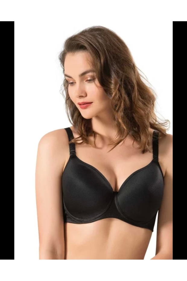 LE JARDIN 9150-B حمالة صدر ناعمة بدون سلك، أسود