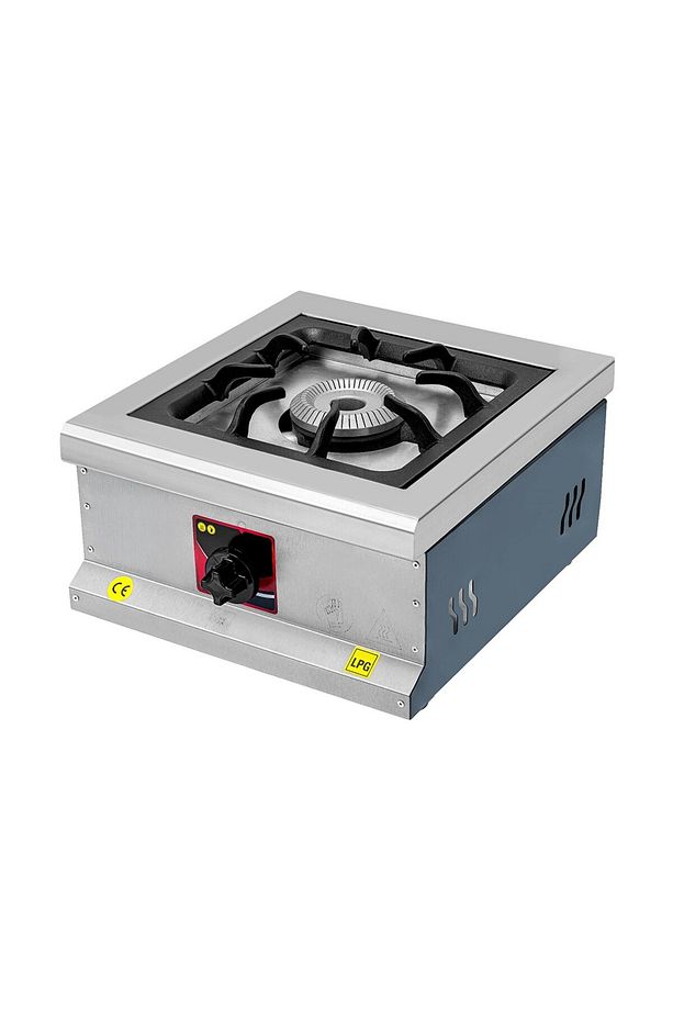 Endüstriyel Doğalgazlı Set Üstü Mini Tekli 1 Gözlü Ocak - 1