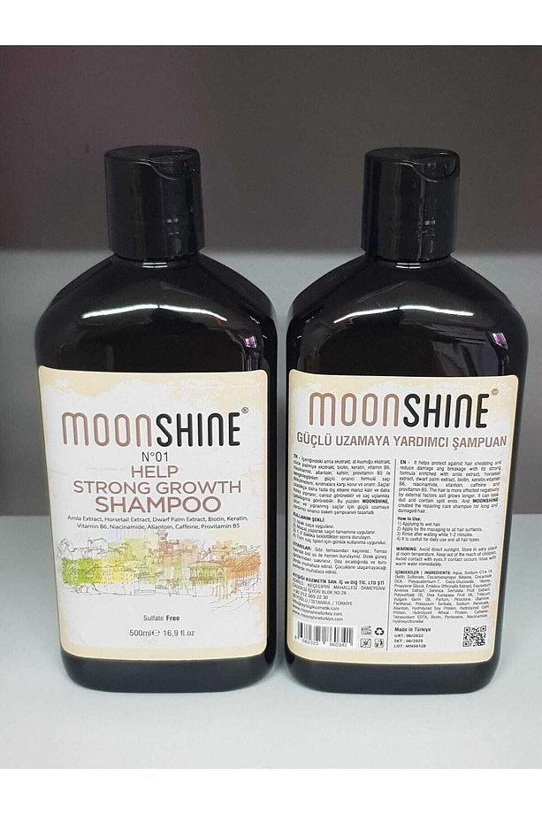 Help Strong Growth Shampoo (GÜÇLÜ UZAMAYA YARDIMCI ŞAMPUAN) 500 ml - 1