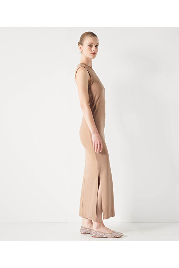 Cutout penye elbise - 2