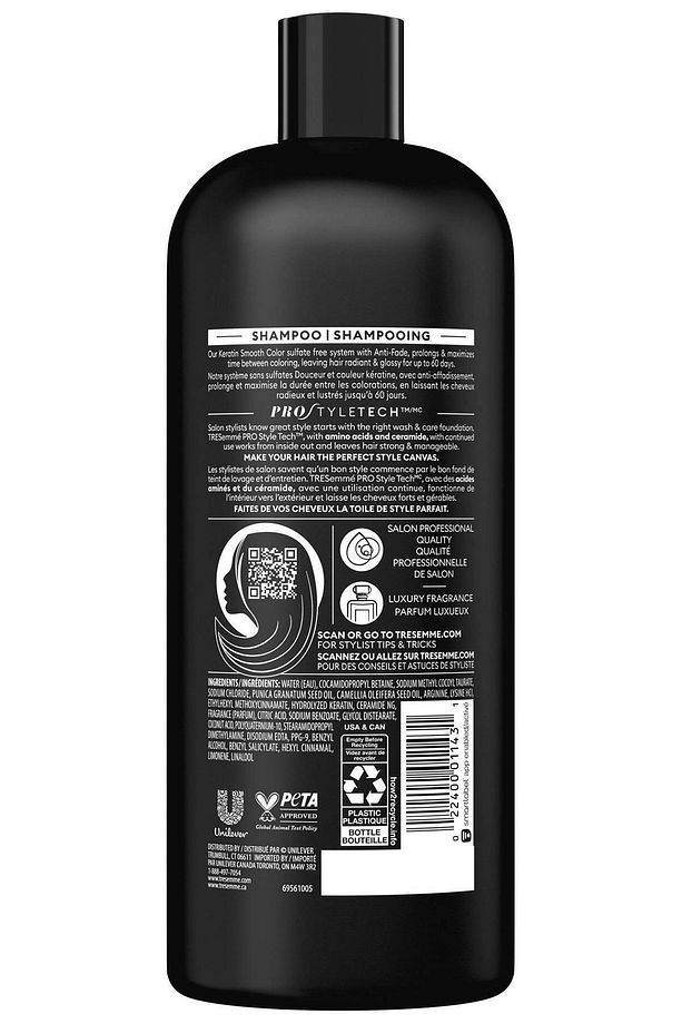Keratin Smooth Color Shampoo Renk Koruyucu Şampuan 28 Fl Oz 828 ml - 2
