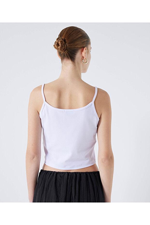 Fitilli askılı tişört - 5