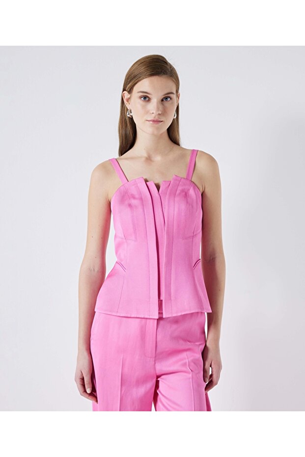 Fular efektli bluz - 2