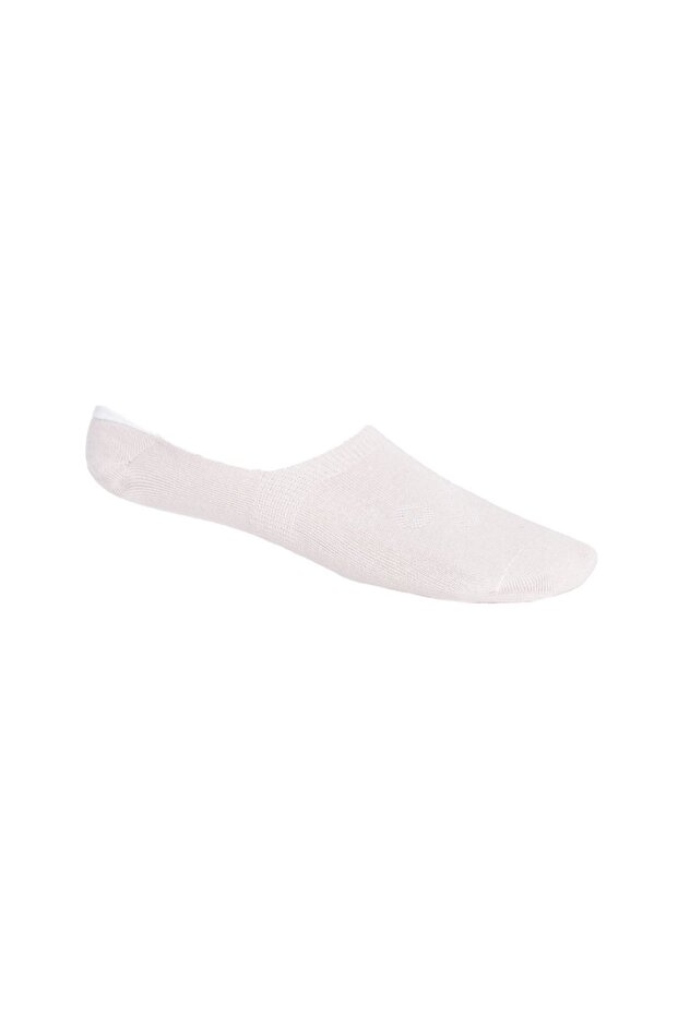 Mini Low Size Unisex Bej Çorap - 1