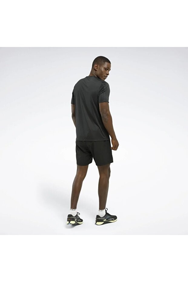 Workout Ready Woven Erkek Siyah Şort - 4