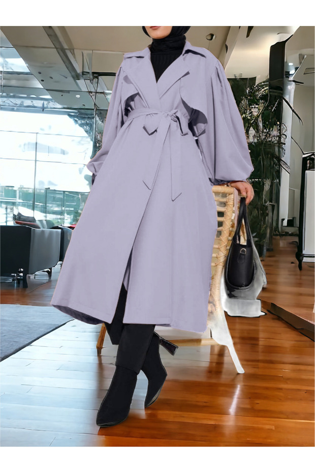 قبعة كريب بجيب برباط - 1