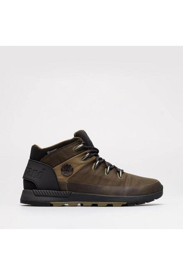 Sprint Trekker Mid Lace Up Waterproof Erkek Yeşil Bot - 5