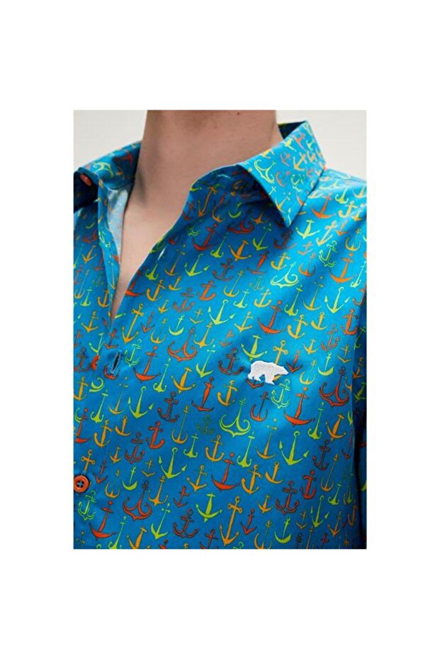 Anchor Gömlek - Mavi - 6