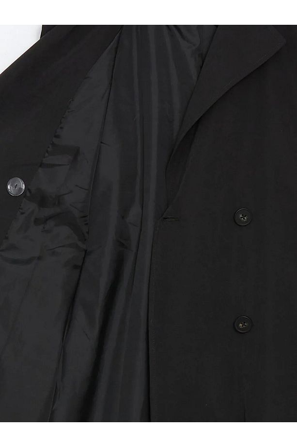 LCW Modest  Ceket Yaka Kadın Trençkot - 8