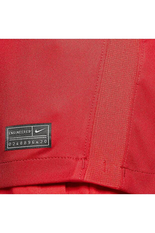 Türkiye 2020 Milli Takım Deplasman Erkek Kırmızı Yuvarlak Yaka Forma - 5