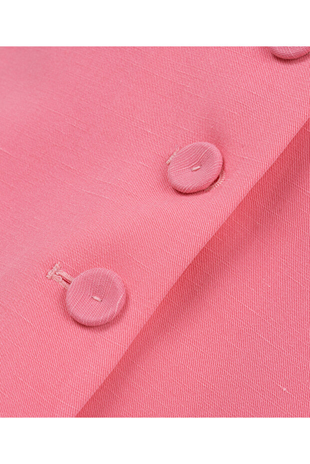 سترة فلوتو بجيوب - تصميم بأزرار - 4