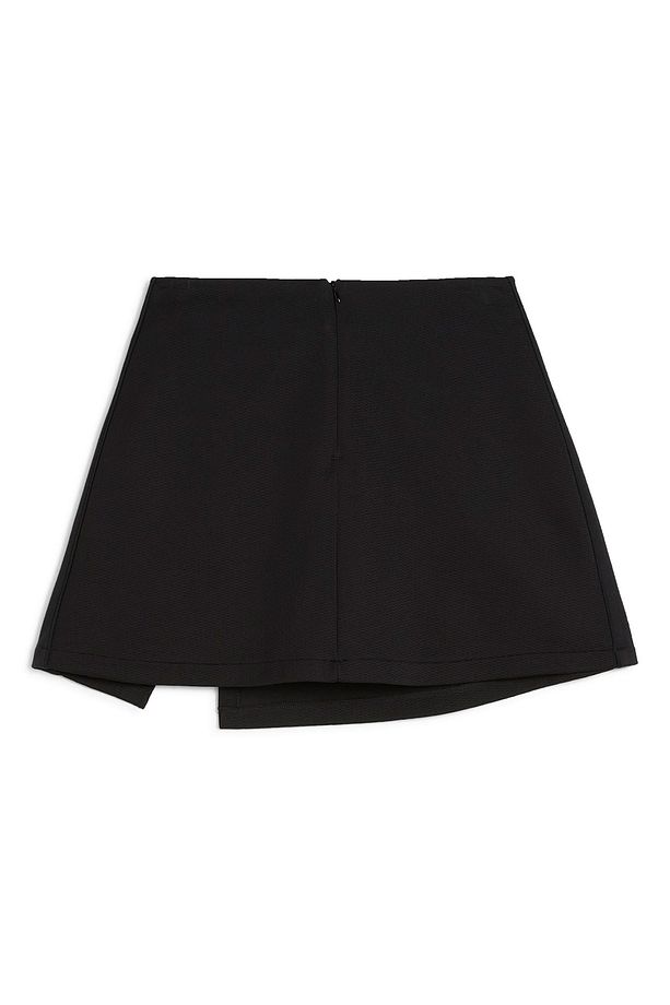 T7 Skort Kadın Siyah Şort - 5