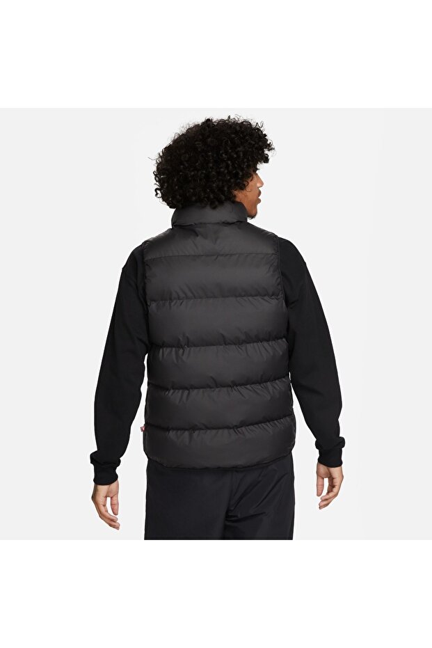 Windrunner Storm Fit Чоловічий чорний жилет з високим коміром - 5