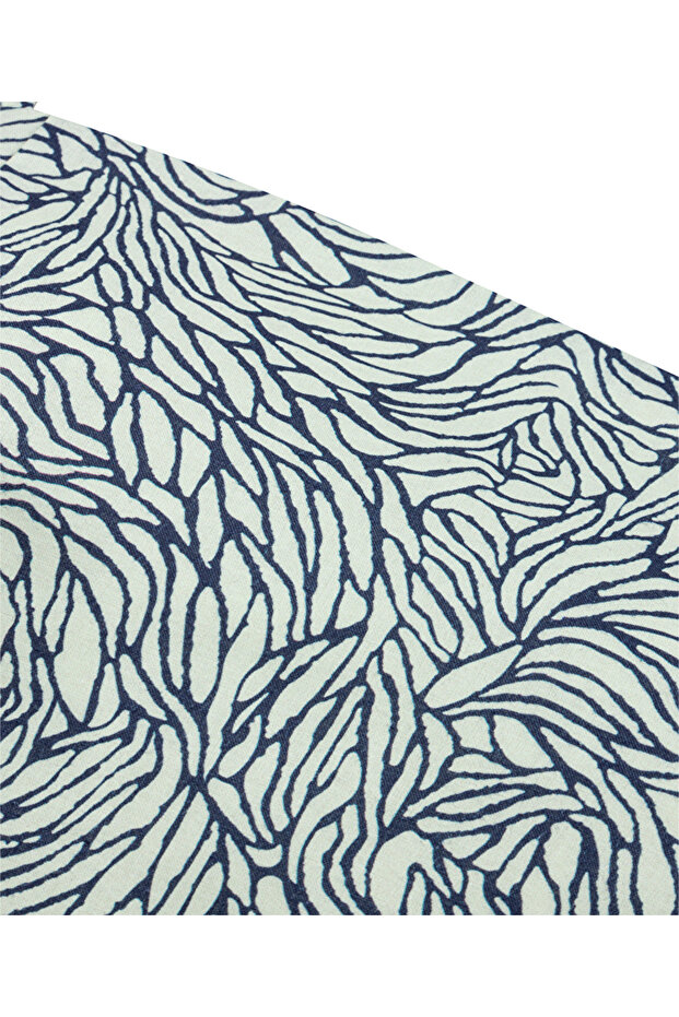 Desenli crop bluz - 4