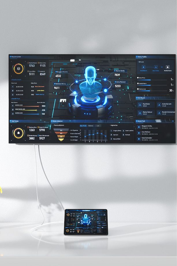 Type-c To Hdmı Adaptör Android Tablet Ipad Uyumlu 1080p Görüntü Aktarımı 2 Metre - 4