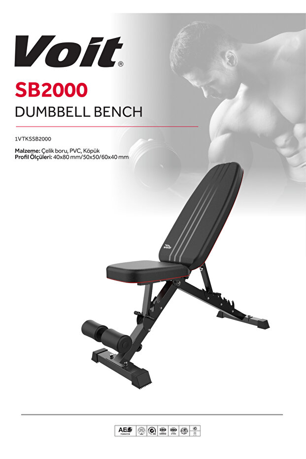 SB2000 Dumbbell Bench - 2