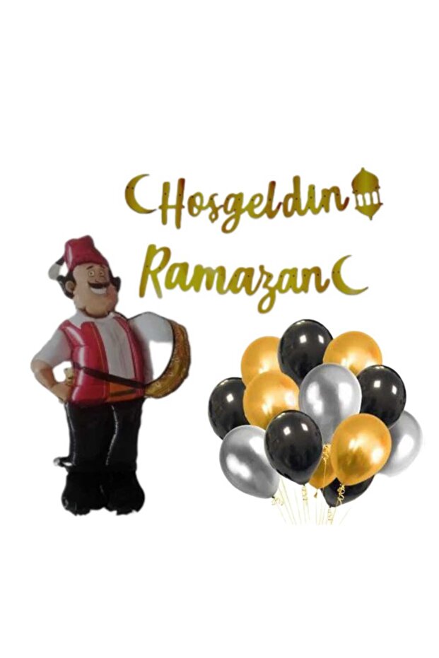 Ramadan Drummer Balloon Set - 1