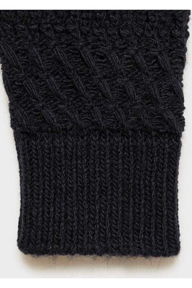 Ajur örgü kazak - 5