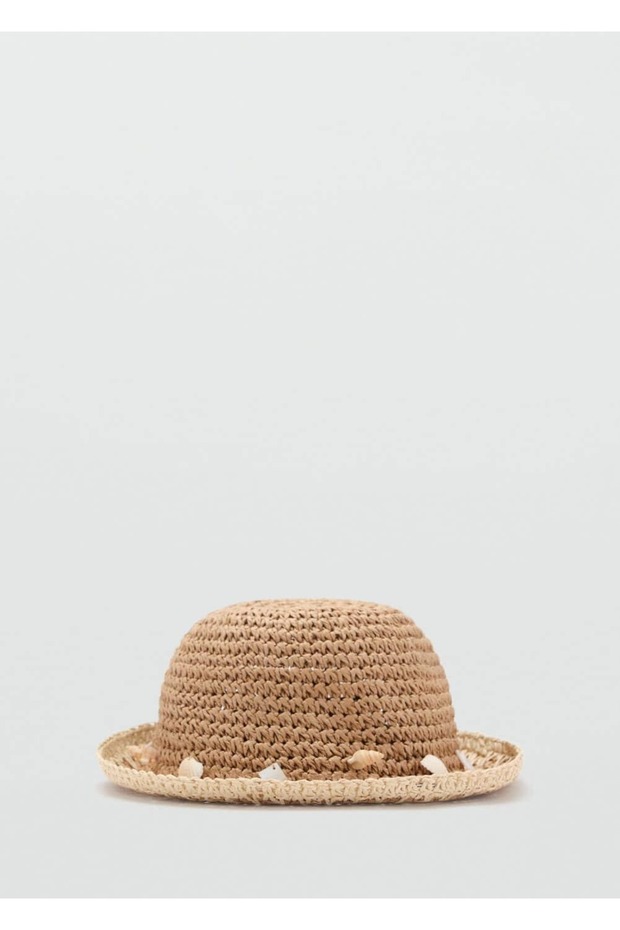 Kabuklu hasır şapka - 2