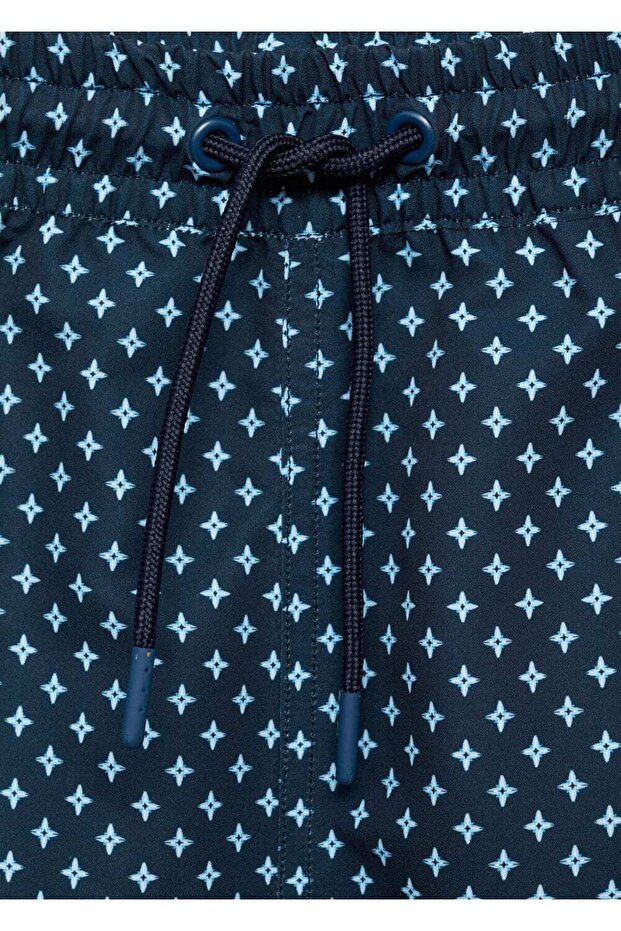 Geometrik desenli mayo - 5