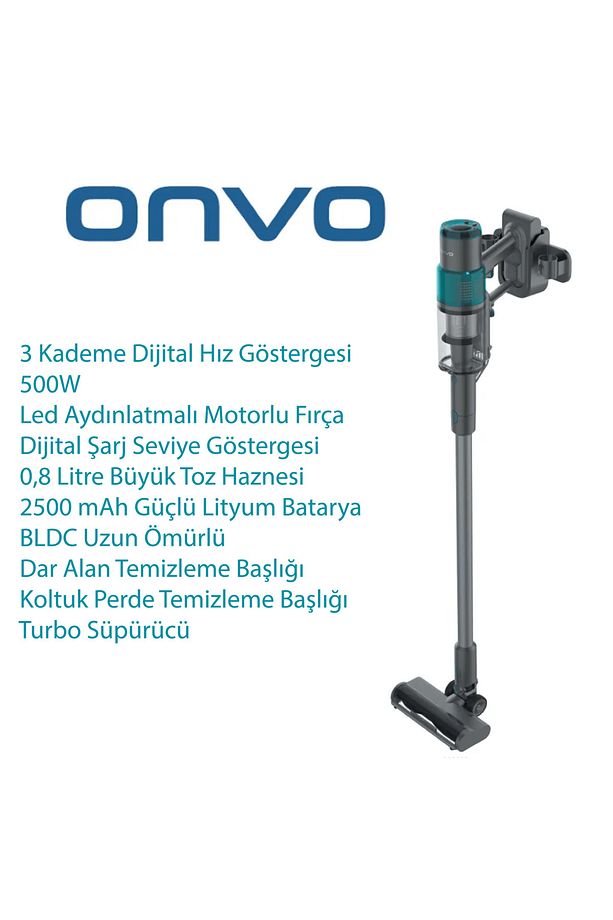 Ovdss03 -500w  Kablosuz Şarjlı Dikey Süpürge - 3