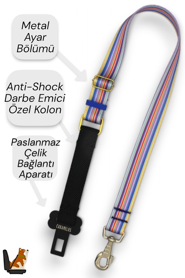 Cat and Dog Car Seat Belt, Car Collar