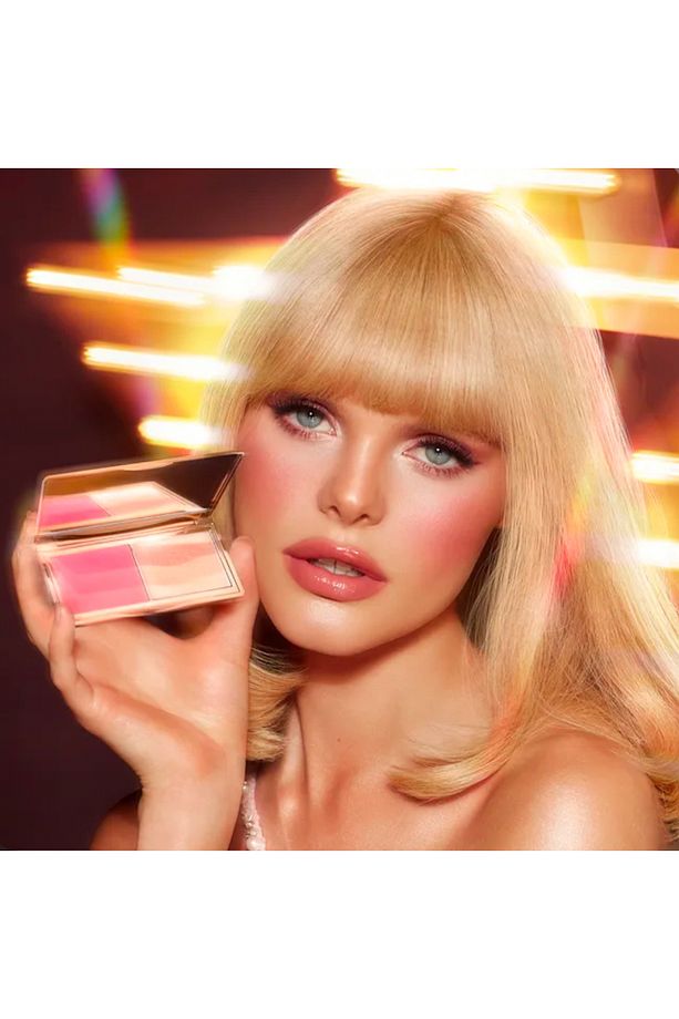 HOLLYWOOD BLUSH & GLOW GLIDE PALETTE LIGHT TO MEDIUM - 3