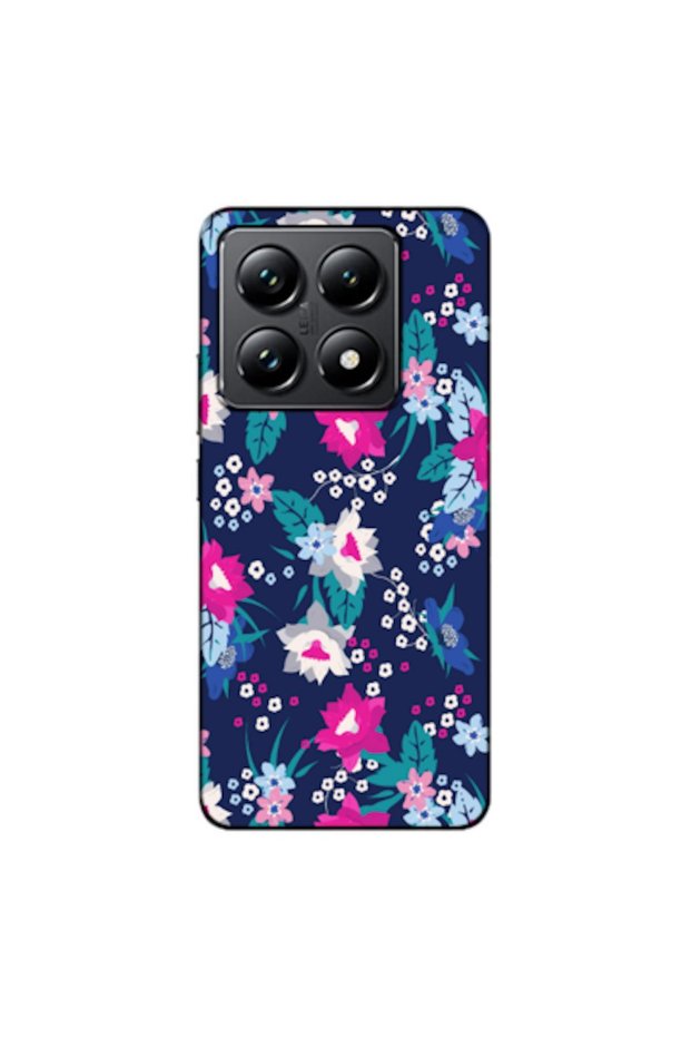 Xiaomi Mi 14t Compatible Case Spring Flowers 3 Silicone Case (Printed)