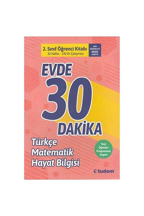 2. Sınıf Evde 30 Dakikka Öğrenci Kitabı - 1